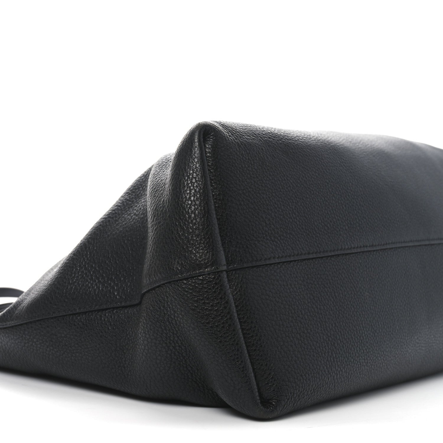 Prada Vitello Daino Pocket Shopping Tote Black 8 of 9