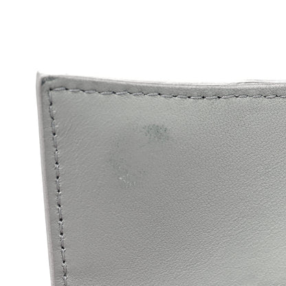Balenciaga Sparkling Fabric XS Hourglass Wallet On Chain Silver 10 of 10