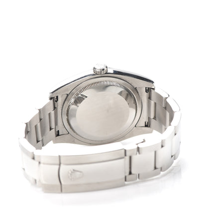 Rolex Stainless Steel 36mm Oyster Perpetual Datejust Watch White Roman 116200 5 of 7