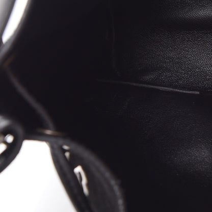 Saint Laurent Suede Small Anja Bucket Bag Black 8 of 10