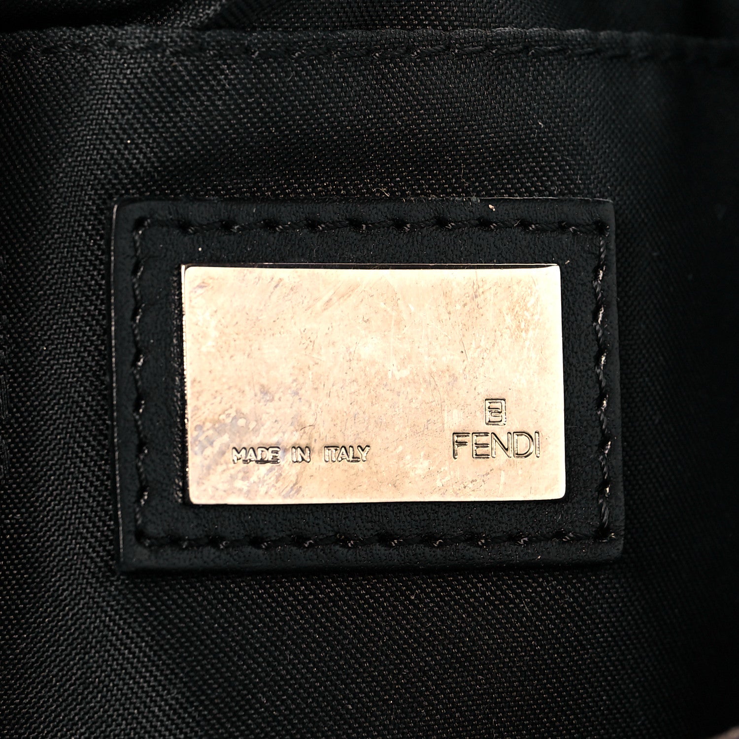 Fendi Zucchino Mini Mama Baguette Tobacco 8 of 9