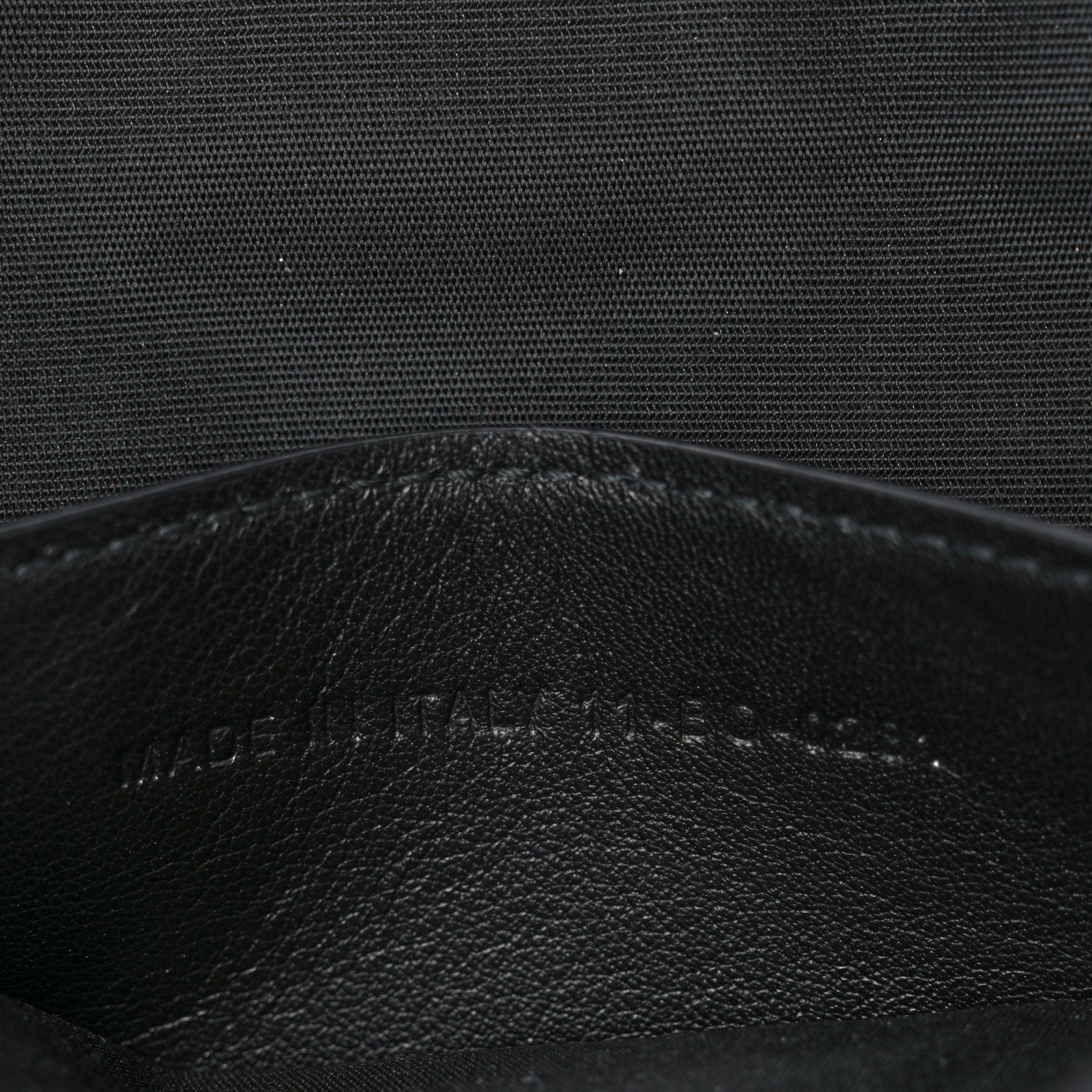 Christian Dior Calfskin Perforated Oblique Galaxy Flat Case Black 7 of 8