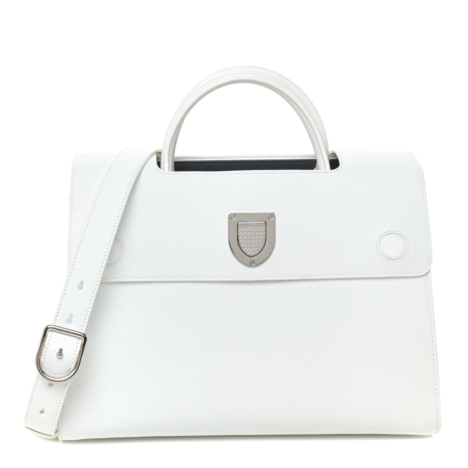 Christian Dior Bullcalf Medium Diorever Flap White 1 of 13