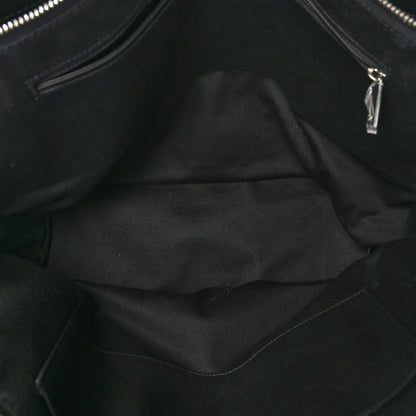 Chanel Calfskin Quilted Shopping Tote Black 6 of 11
