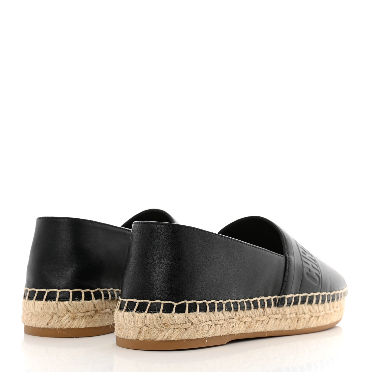 Christian Dior Lambskin Granville Espadrilles 36 Black 4 of 9
