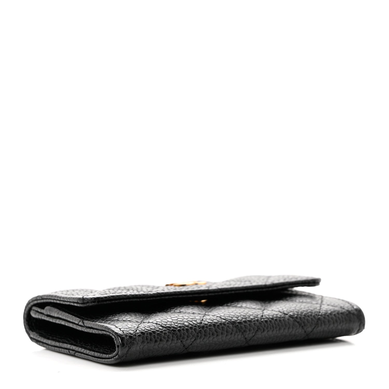 Chanel Caviar Quilted Flap Card Holder Black 4 of 8