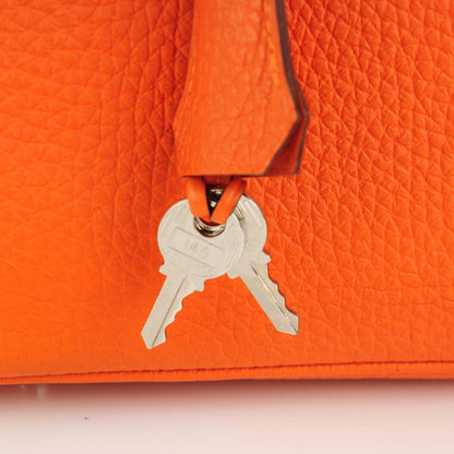 Hermes Togo Birkin 35 Orange 11 of 29