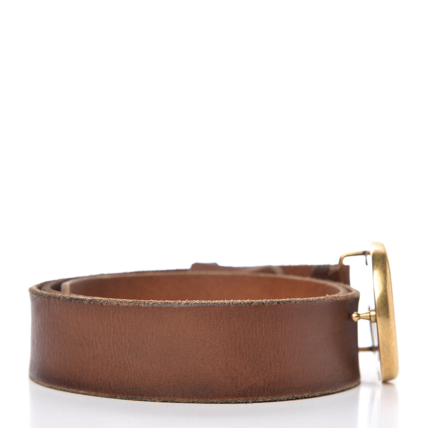 Faded Calfskin Double G 40mm Belt 90 36 Cuir