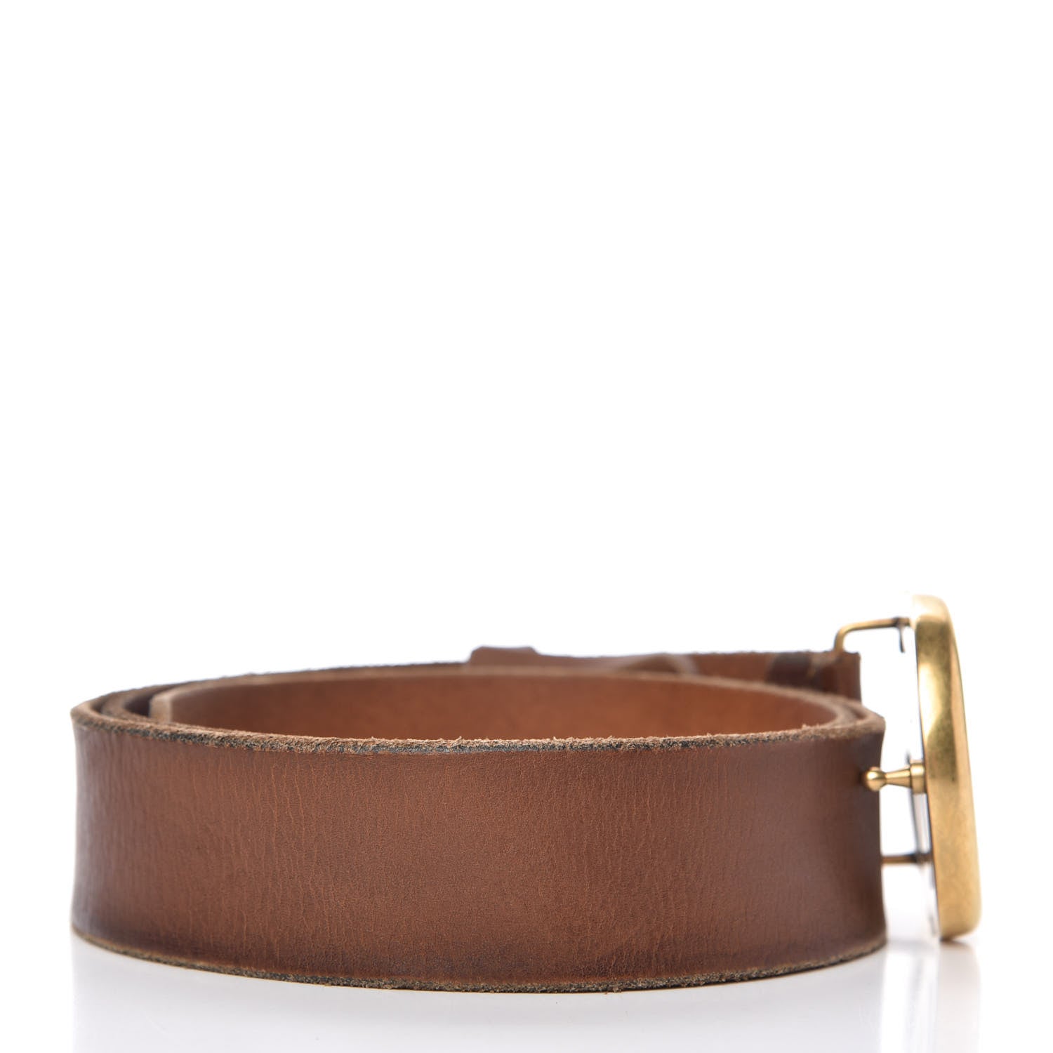 Gucci Faded Calfskin Double G 40mm Belt 90 36 Cuir 2 of 4