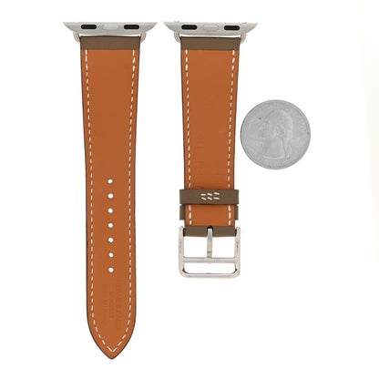 Hermes Swift 32mm Single Tour Apple Watch Strap Etoupe 2 of 4