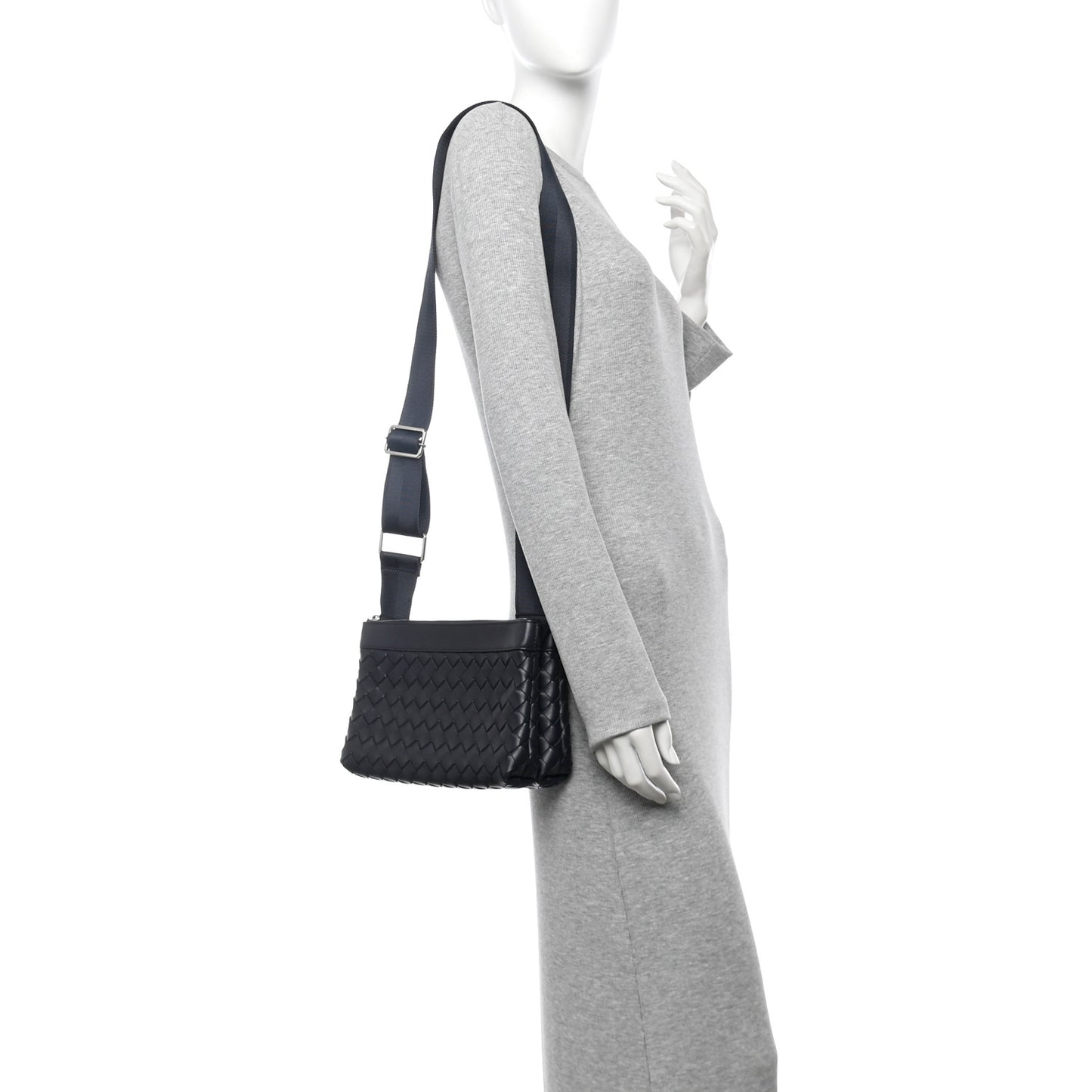 Nappa Intrecciato Duo Bag Space