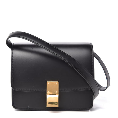 Celine Box Calfskin Small Classic Box Flap Bag Black 1 of 10