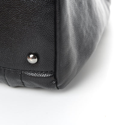 Chanel Glazed Caviar Modern Chain Tote Black 11 of 13