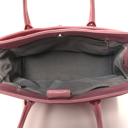 Chanel Calfskin Cerf Executive Shopper Tote Pink 6 of 16