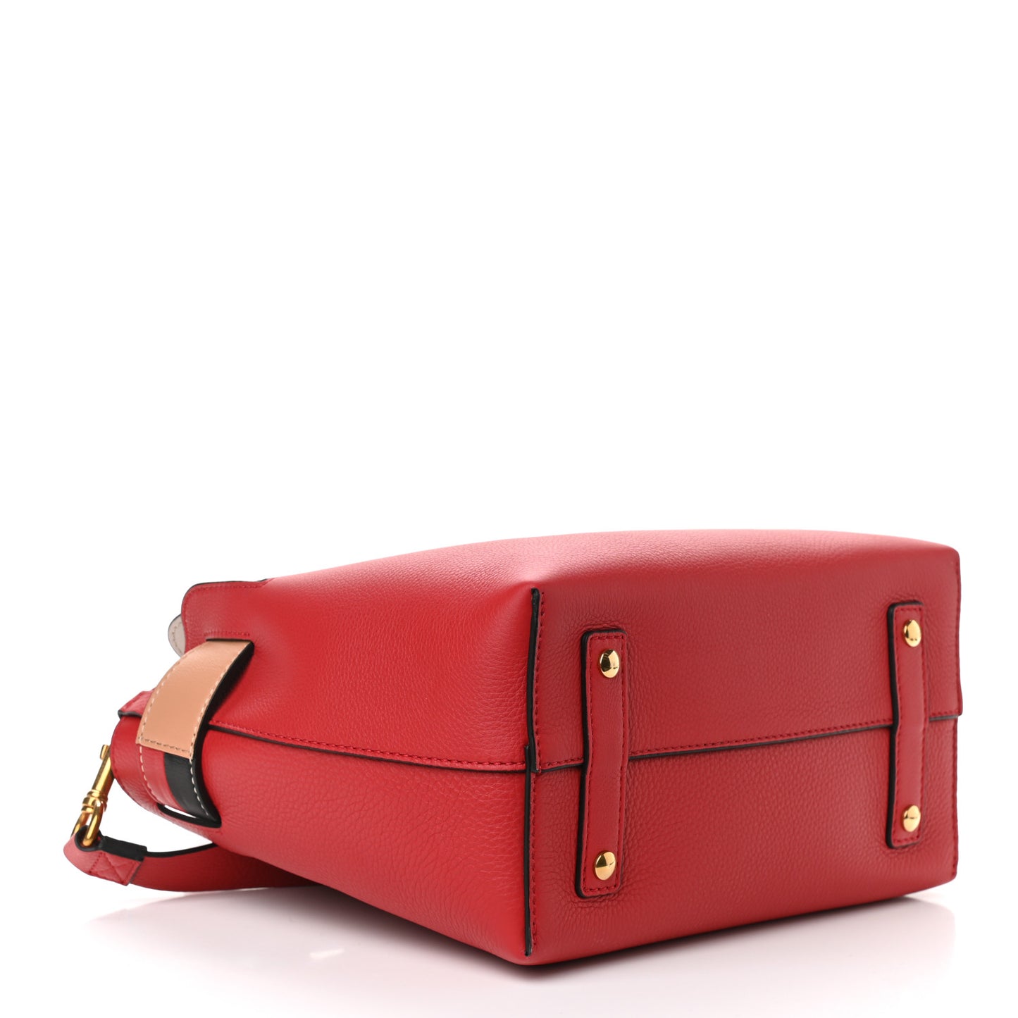 Soft Grain Calfskin Small Belt Bag Bright Military Red