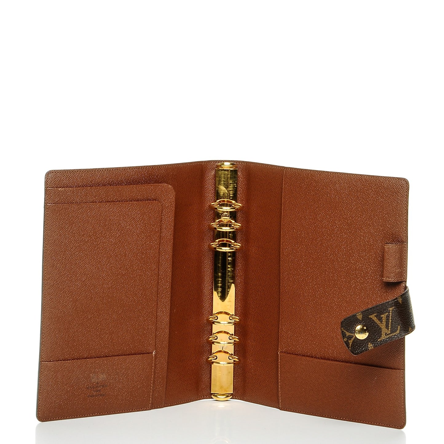 Monogram Large Ring Agenda Cover