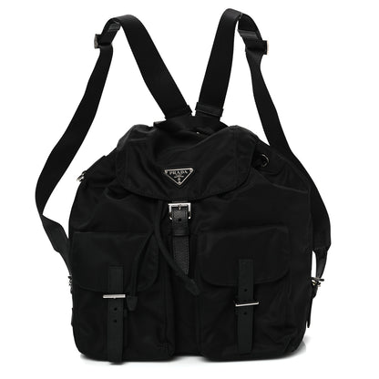 Prada Re-Nylon Saffiano Medium Backpack Black 1 of 10