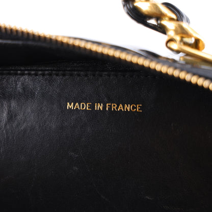 Chanel Patent Quilted Top Handle Vanity Case Black 7 of 11