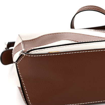 Loewe Calfskin Rugby Mini Puzzle Bag Brunette Soft White 11 of 11