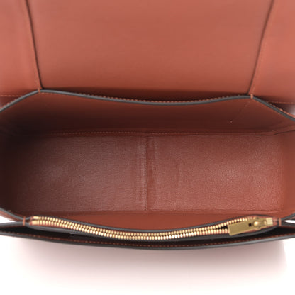 Celine Shiny Smooth Calfskin Medium Frame Shoulder Bag Maple Frost 5 of 10