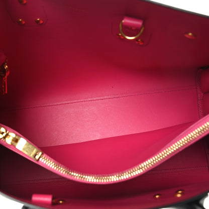 Saint Laurent Calfskin Small Sac De Jour Black Fuchsia 6 of 12