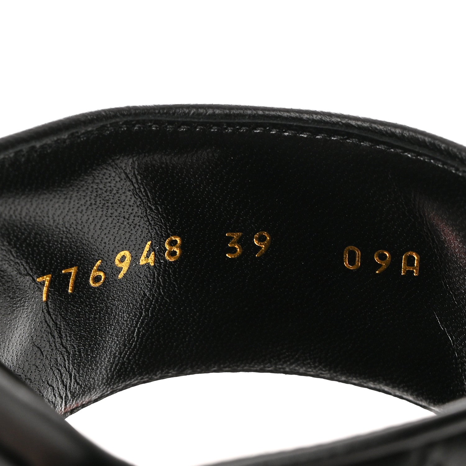 Gucci Nappa Charlotte Double G Marmont Thong Sandals 39 Black 8 of 9