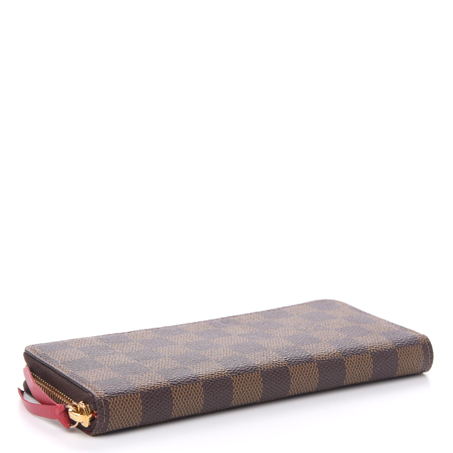 Louis Vuitton Damier Ebene Clemence Wallet Cherry 4 of 8