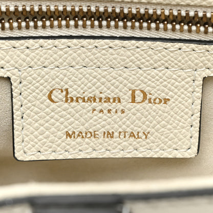 Christian Dior Grained Calfskin Saddle Bag Latte 6 of 12
