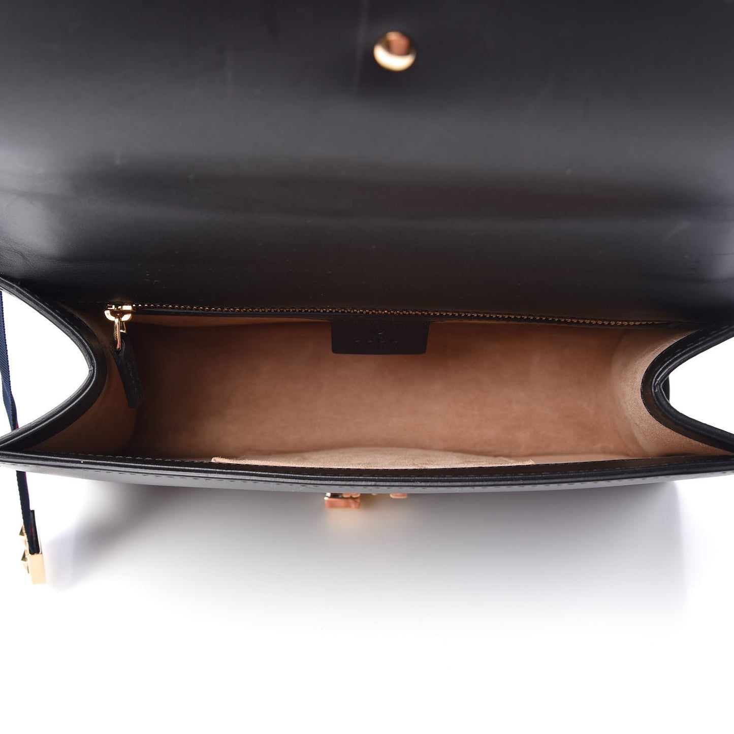 Calfskin Small Sylvie Shoulder Bag Black