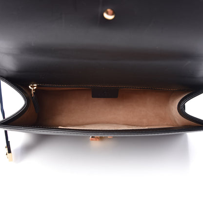 Gucci Calfskin Small Sylvie Shoulder Bag Black 6 of 11