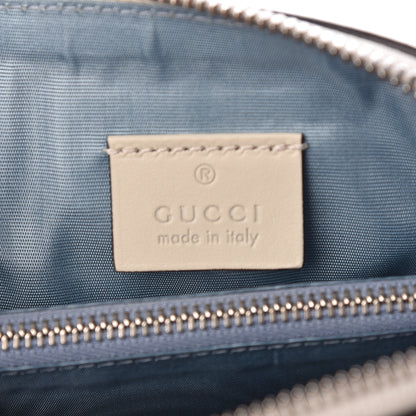 Gucci X SEGA Calfskin GUCCY Stars Mini Dome Shoulder Bag Mystic White Gold 6 of 10
