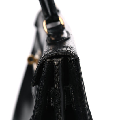 Hermes Box Kelly Retourne 35 Black 15 of 17