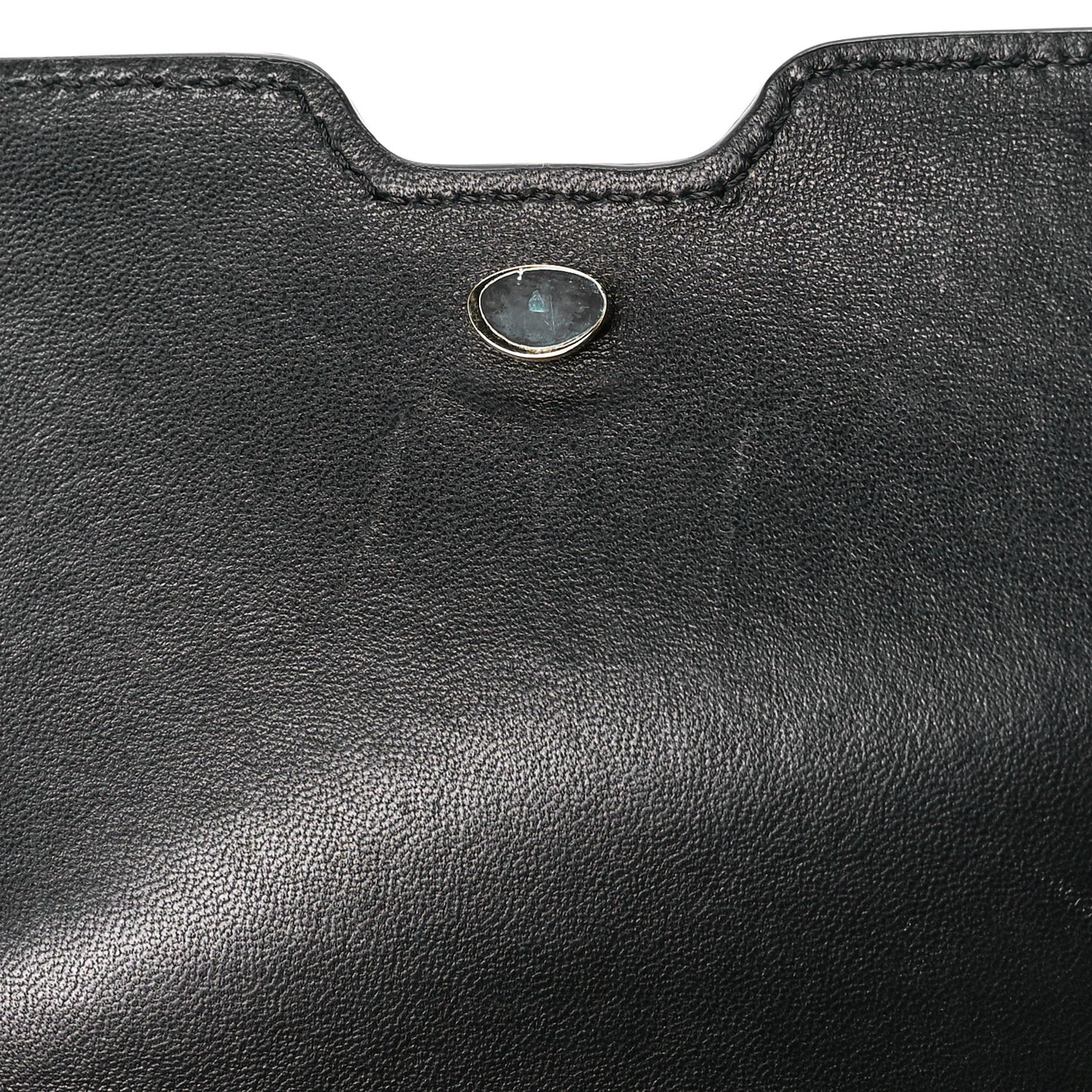Grained Calfskin Mini TB Bag Black