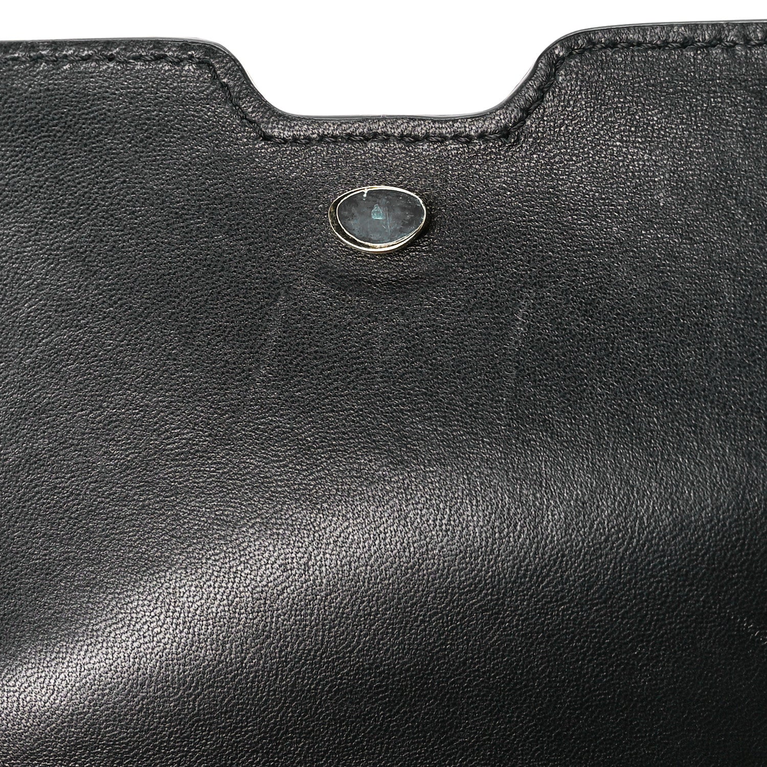 Burberry Grained Calfskin Mini TB Bag Black 6 of 12