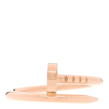 Cartier 18K Pink Gold Small Juste Un Clou Ring 49 5 1 of 5
