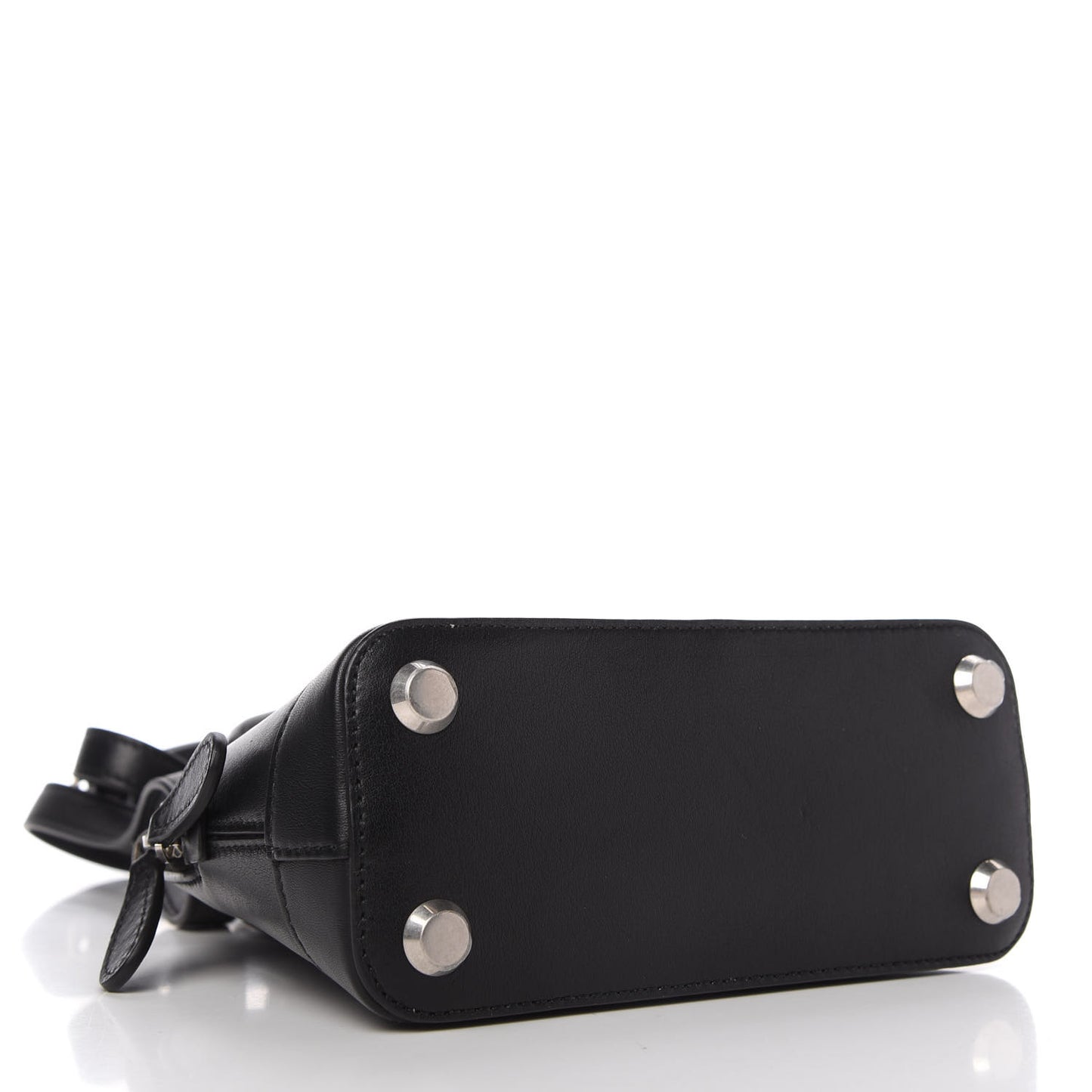 Calfskin I Love Techno XXS Ville Top Handle Bag Black Multicolor