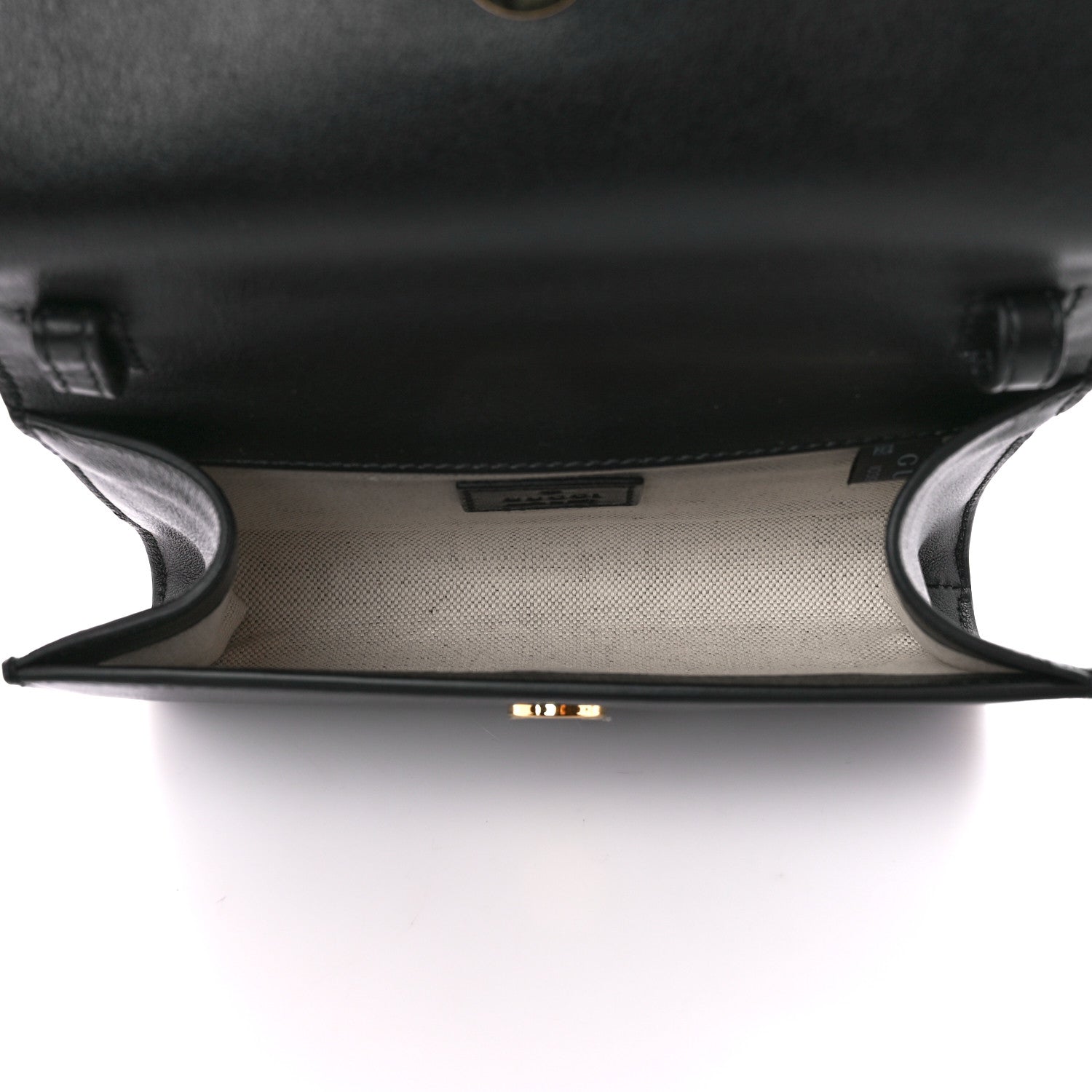 Gucci Wonka Grain Calfskin Mini Diana Bamboo Top Handle Shoulder Bag Black 5 of 11
