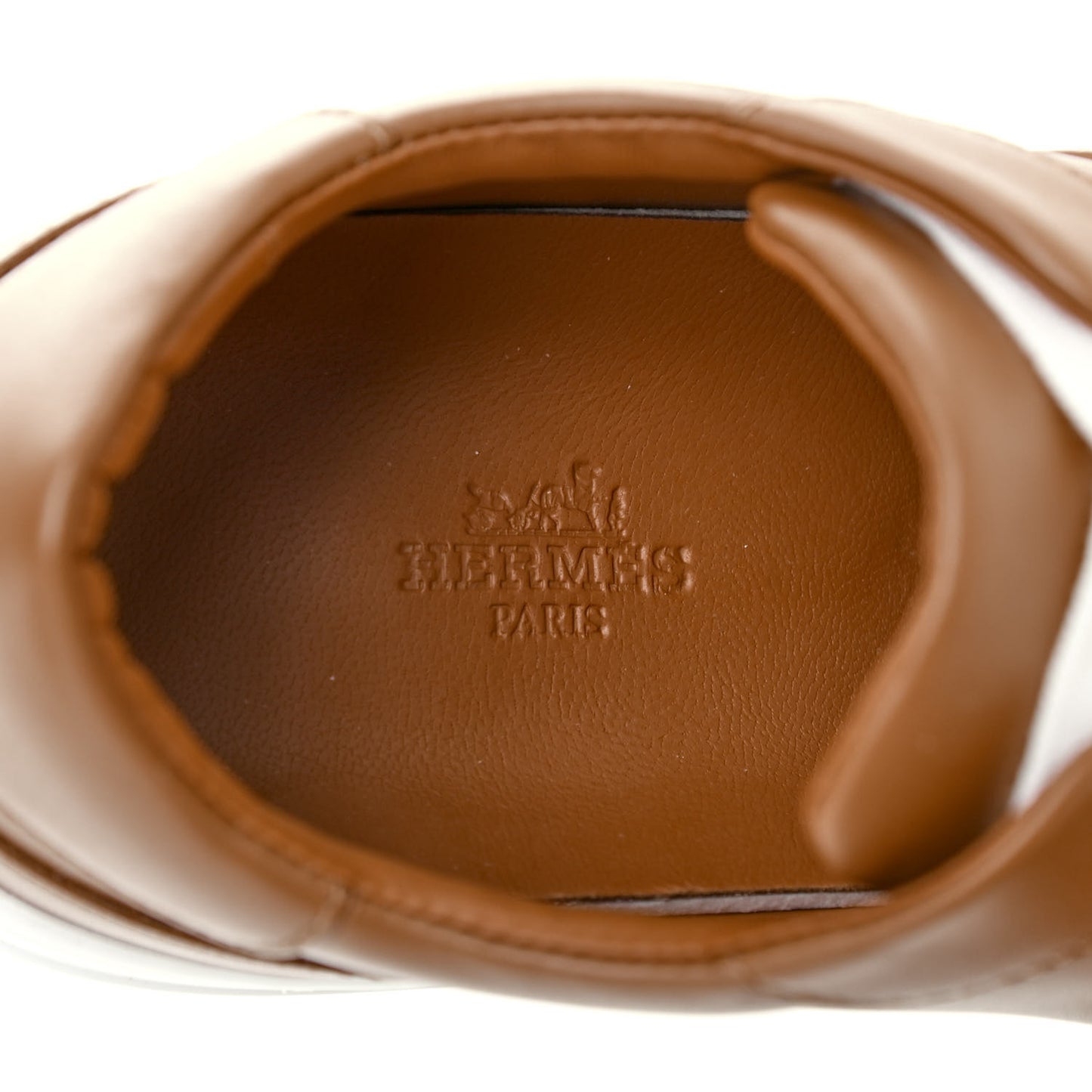 Calfskin Day Sneakers 35 Naturel