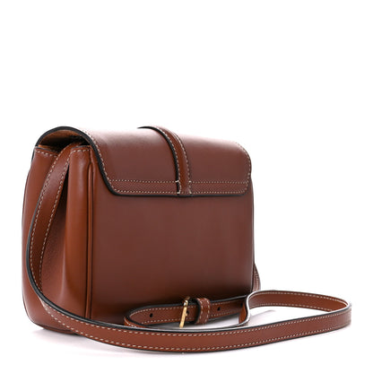 Celine Calfskin Mini 16 Top Handle Bag Tan 3 of 11