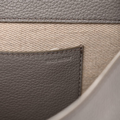 Chloe Calfskin Medium Marcie Round Crossbody Bag Cashmere Grey 7 of 11