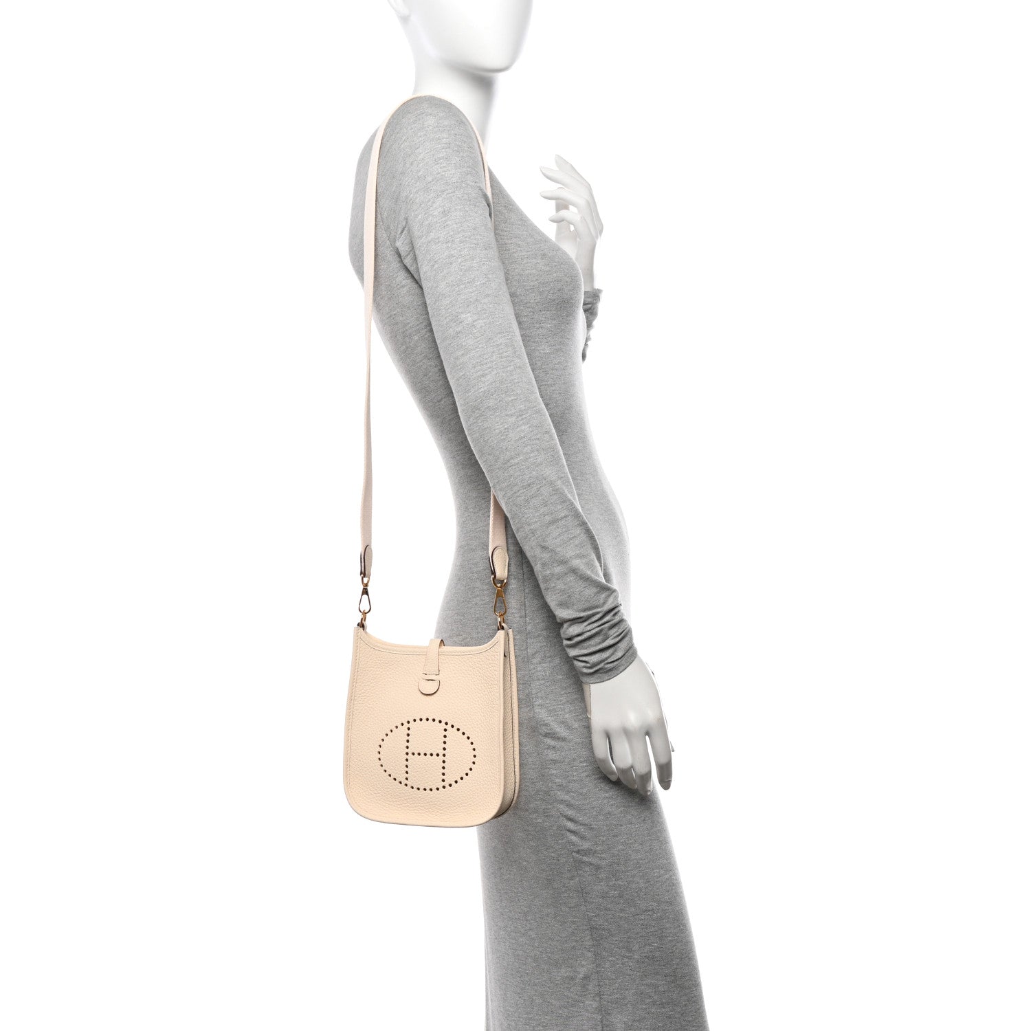 Hermes Taurillon Clemence Evelyne TPM Nata 2 of 11