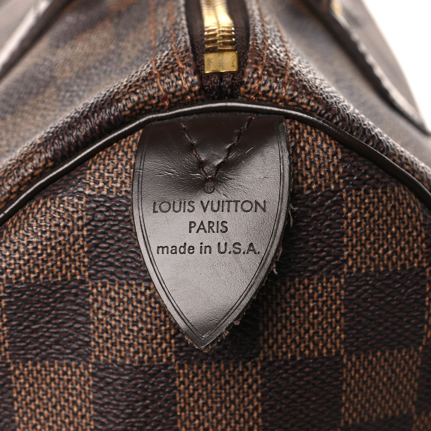Louis Vuitton Damier Ebene Speedy 30 6 of 11