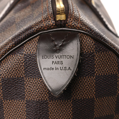 Louis Vuitton Damier Ebene Speedy 30 6 of 11
