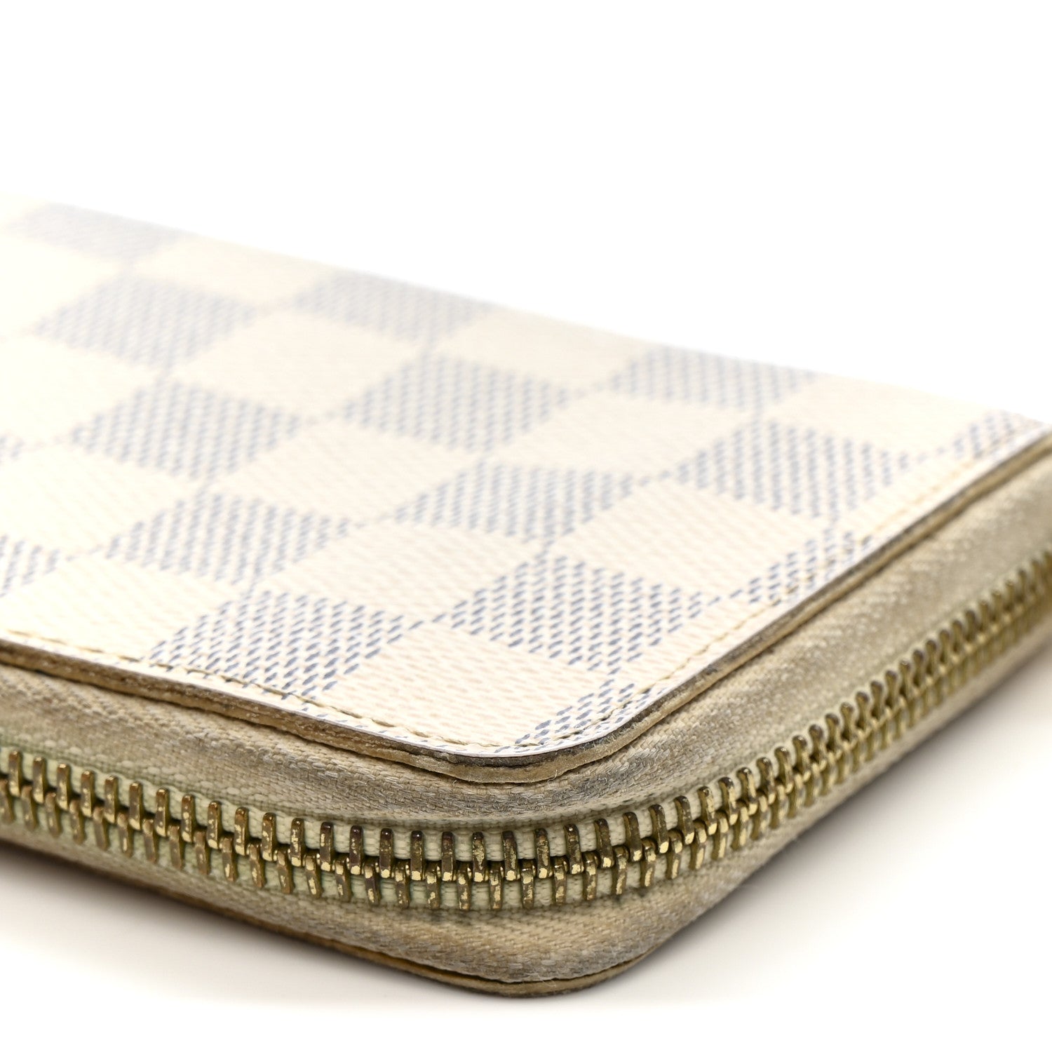 Louis Vuitton Damier Azur Clemence Wallet Rose Ballerine 13 of 13