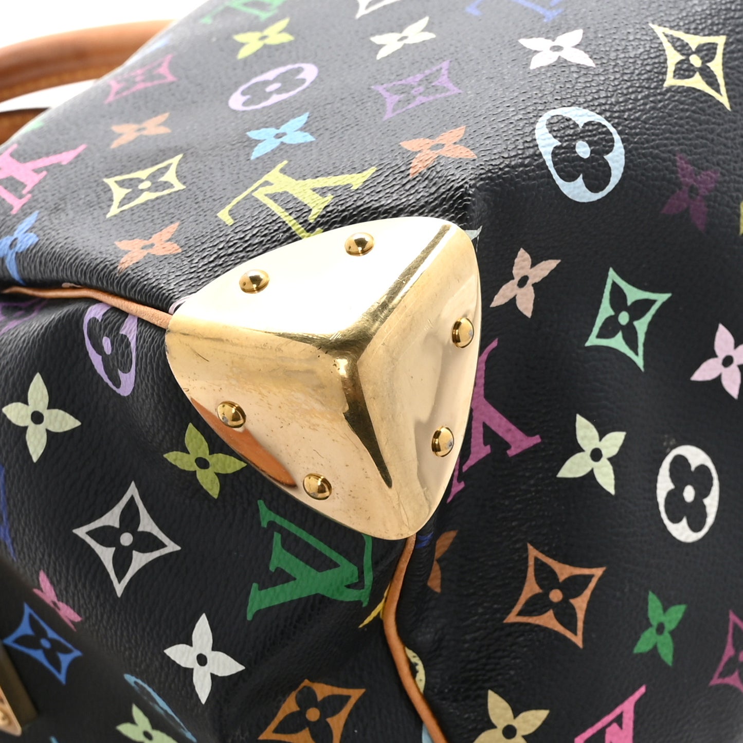LOUIS VUITTON Monogram Multicolor Speedy 30 Black