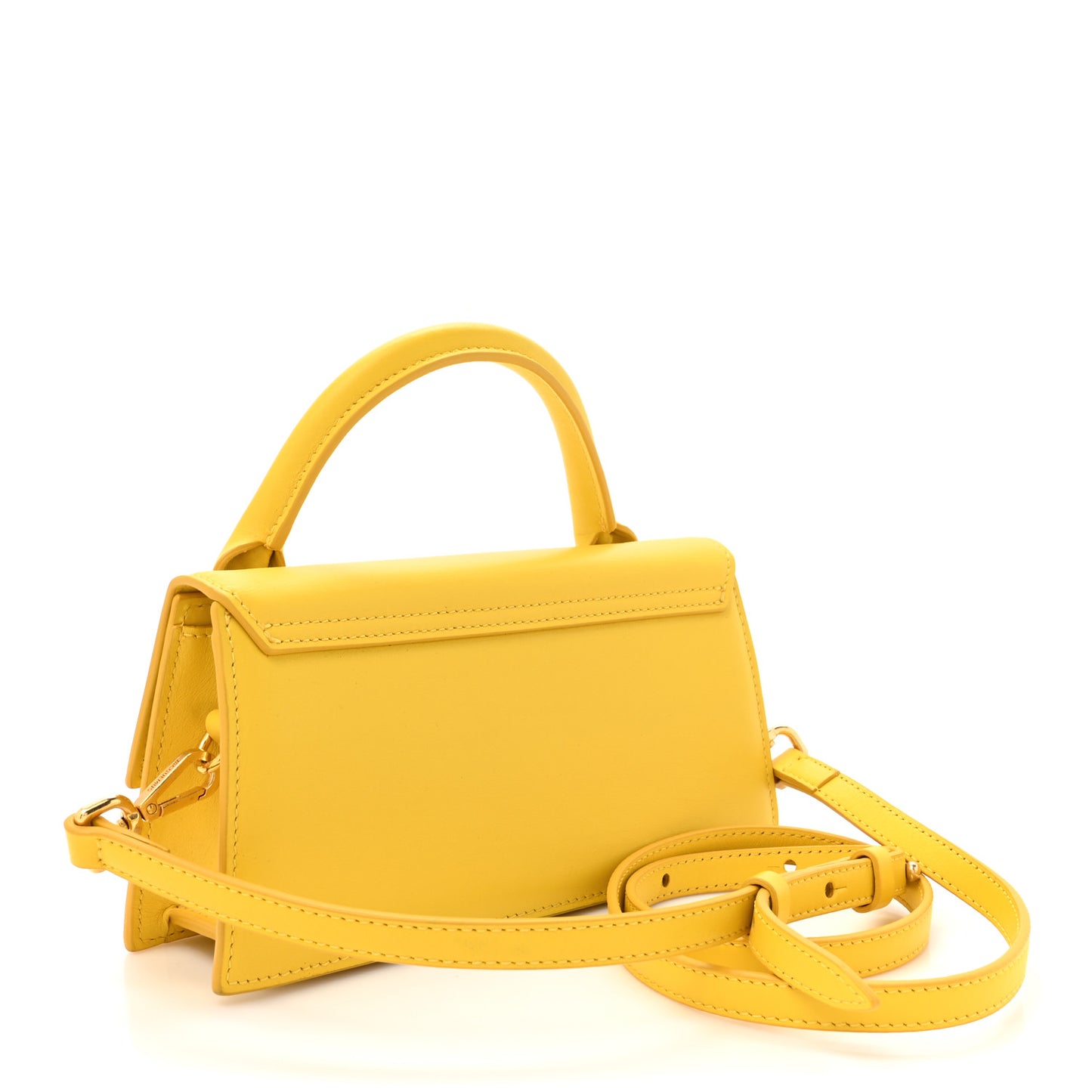 Smooth Calfskin Le Chiquito Long Yellow