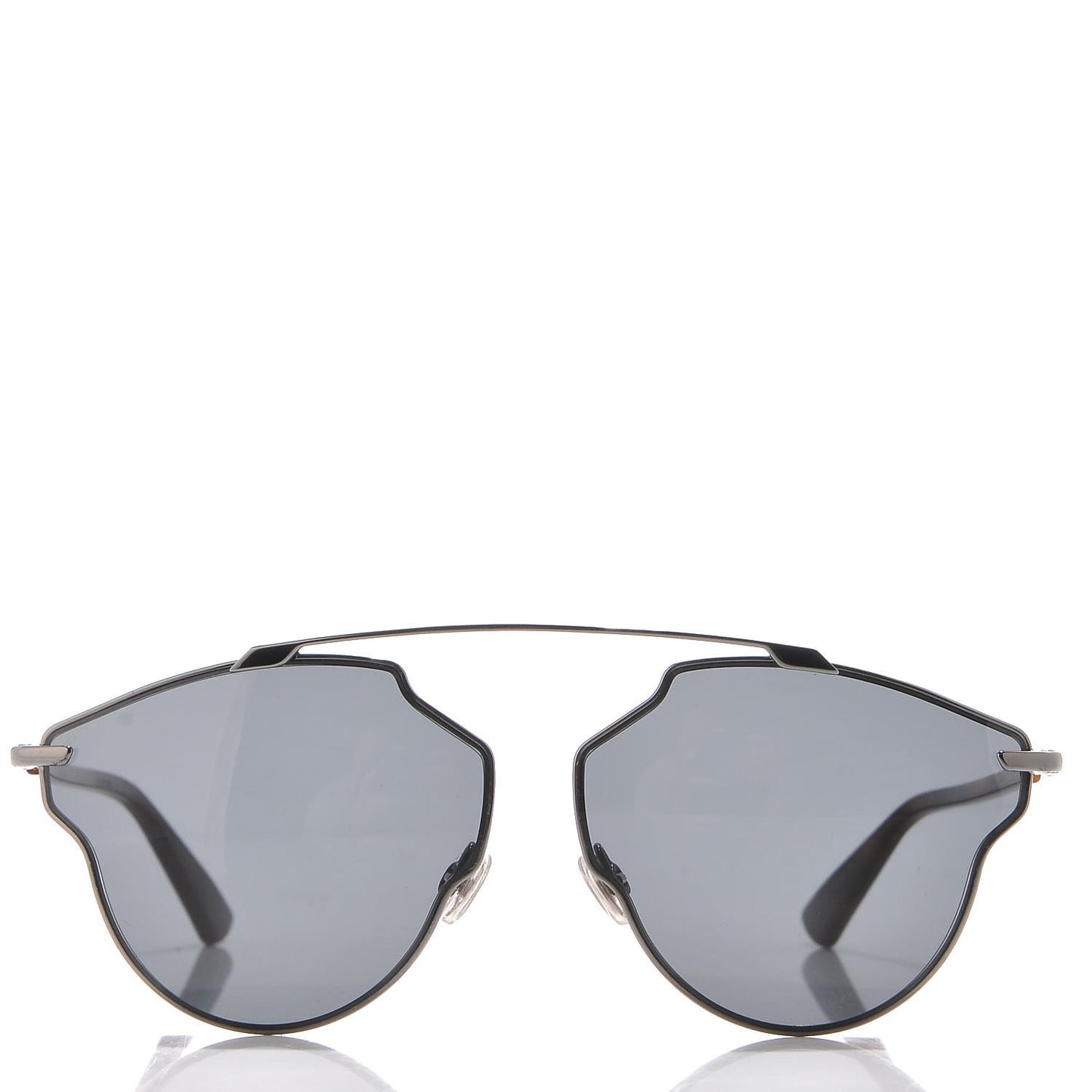 So Real Pop Sunglasses Dark Ruthenium Grey Havana