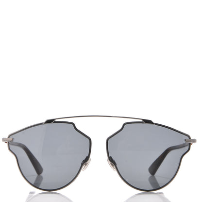 Christian Dior So Real Pop Sunglasses Dark Ruthenium Grey Havana 2 of 9