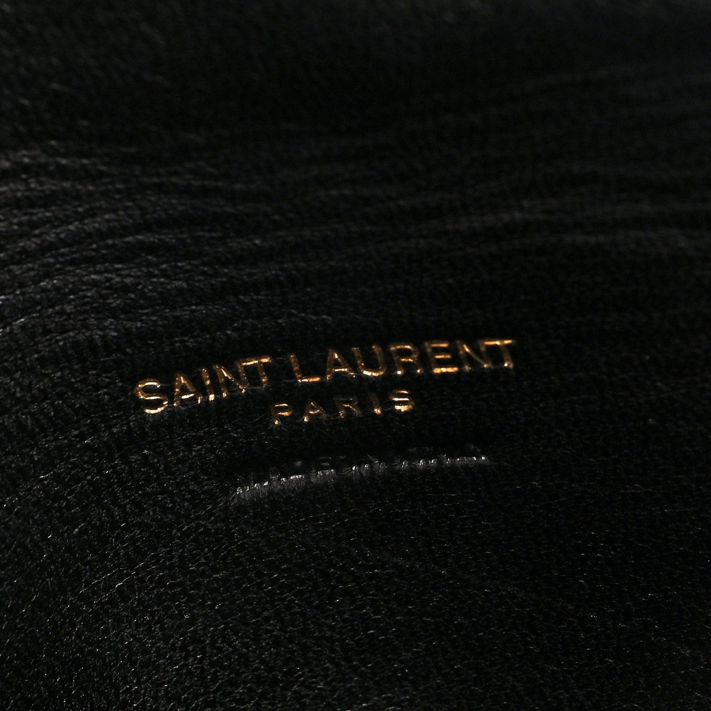 Lambskin Monogram Loulou Puffer Pouch Clutch Black