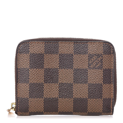 Louis Vuitton Damier Ebene Zippy Coin Purse 1 of 8